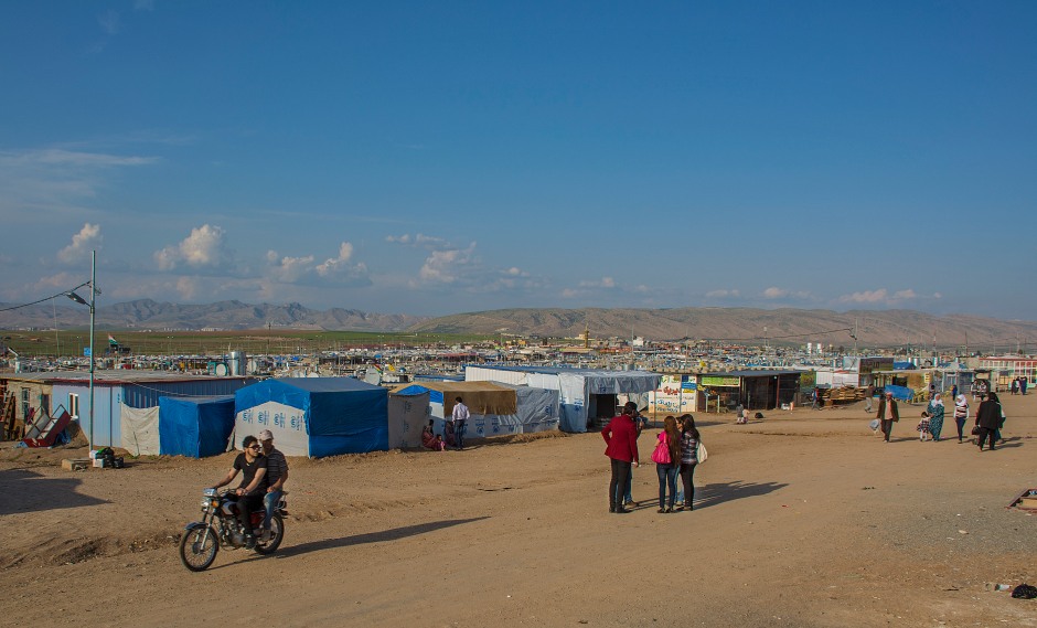 Domiz Kurdish Syrian refugee camp Iraqi Kurdistan